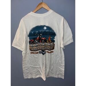 Harley Davidson T Shirt Northwoods Wisconsin American Heritage Mens XL